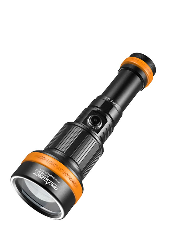 710 Lumen Example Orcatorch ZD710 MK2 1500 Lumen Dive Torch ($259) | ODG Australia