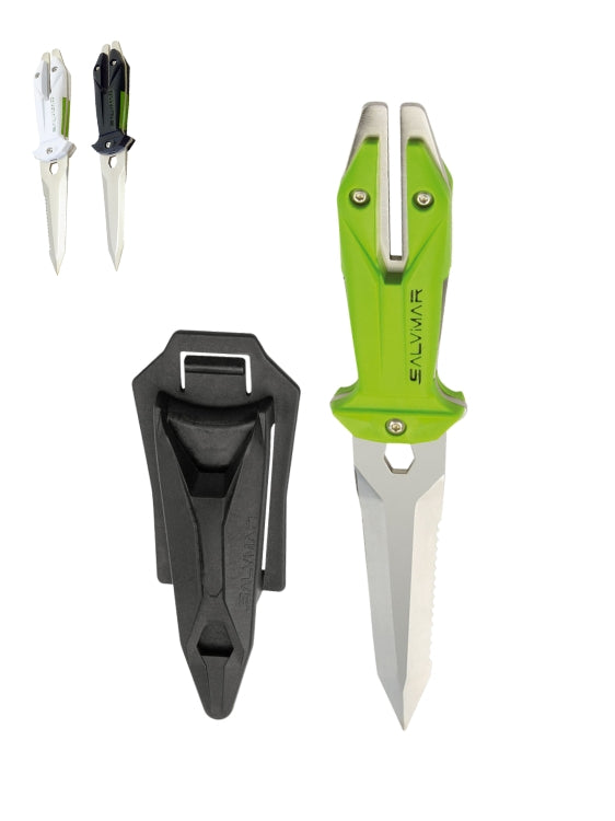 Salvimar Goemon Dive Knife Acid Green