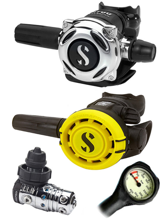 Scubapro Regulator Set MK25 Evo / A700 / R095 Occy + SPG ($1595 
