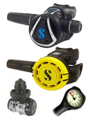 Scubapro Regulator Set: MK11 Evo DIN/C370 / R105 Octopus & Free Termo Gauge