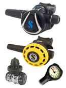 Scubapro Regulator Set: MK11 Evo DIN/C370 / R195 Octopus & Free Termo Gauge