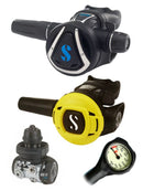Scubapro Regulator Set: MK11 Evo DIN/C370 / S270 Octopus & Free Termo Gauge