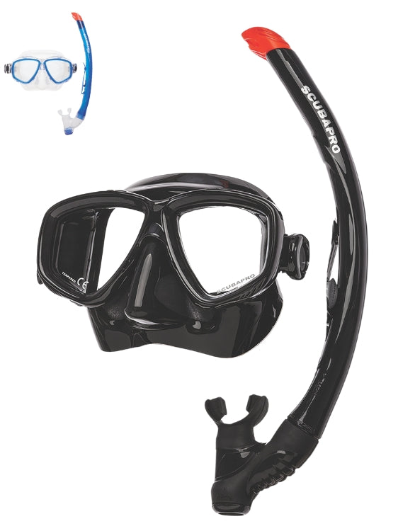 Scubapro Ecco Mask and snorkel Set Black