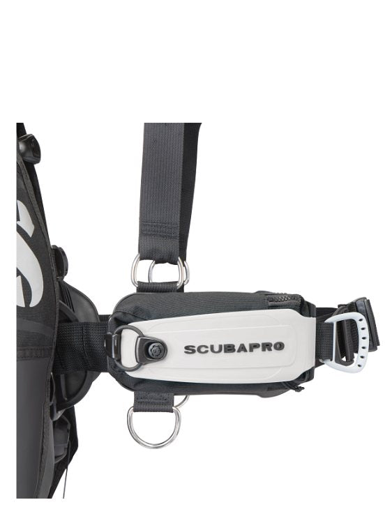 Scubapro Hydros Pro 2 Weight Pocket Side View