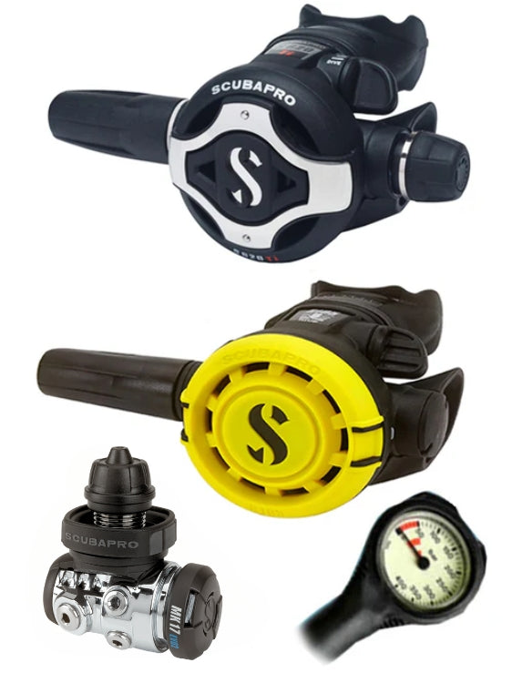 Scubapro MK17 Evo 2 DIN S620Ti R105 Octopus Regulator Combination