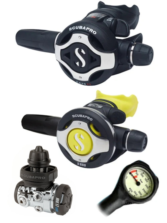 Scubapro MK17 Evo 2 DIN S620Ti S600 Octopus Regulator Combination