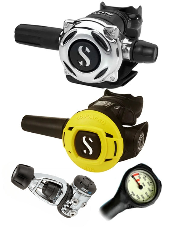 Scubapro MK17 Evo 2 YOKE A700 S270 Octopus Regulator Combination