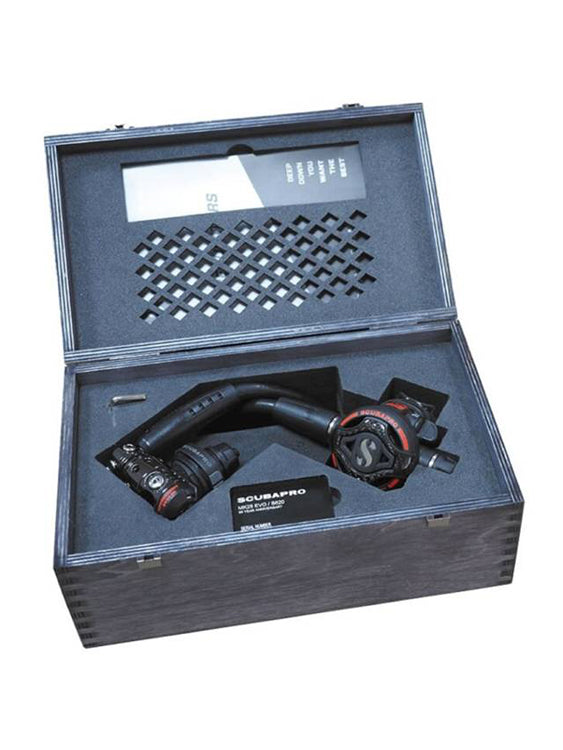 Scubapro MK25 Evo Black Tech S620 Ti Carbon 60th Anniversary Edition In Box