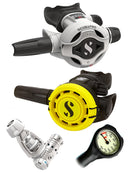 Scubapro MK25 Evo S620Ti White Regulator Set R105 Octopus Yoke
