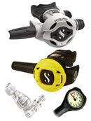 Scubapro MK25 Evo S620Ti White Regulator Set S270 Octopus Yoke