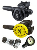 Scubapro Regulator Set: MK11 Evo (Yoke) / C370 Colour / Octopus & Free Termo Gauge