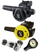 Scubapro Regulator Set: MK17 Evo 2 (Yoke) / C370 Colour/ S270 Octopus & Free Termo Gauge