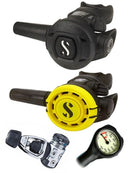 Scubapro Regulator Set MK17 Evo DIN or Yoke S270 Octopus Free Termo Gauge