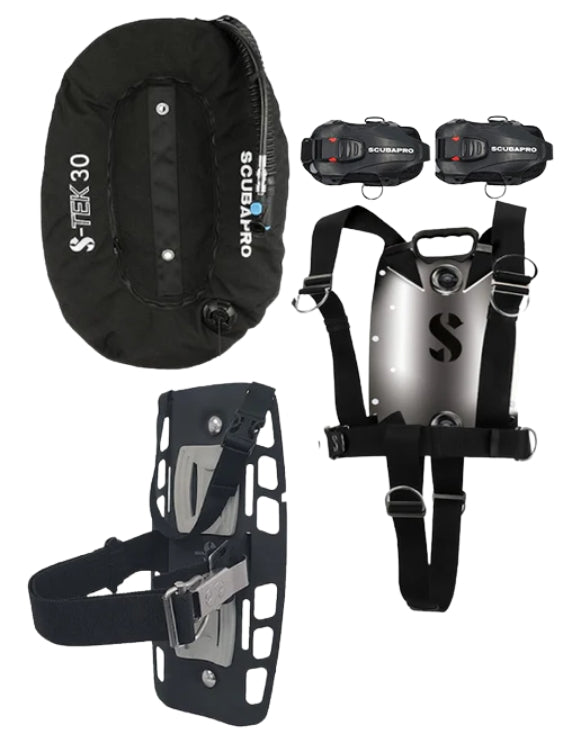 Scubapro S Tek 30lb Wing Pure Single System