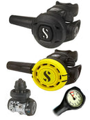 Scubapro Regulator Set: MK11 Evo DIN S270 / R105 Octopus & Free Termo Gauge