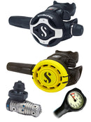Scubapro Regulator Set: MK25 Evo Titanium DIN / S620 Titanium / R105 Octopus & Free Termo Gauge