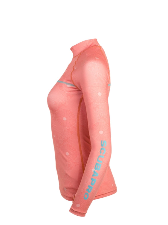 Scubapro T-Flex Coral Rashguard Side