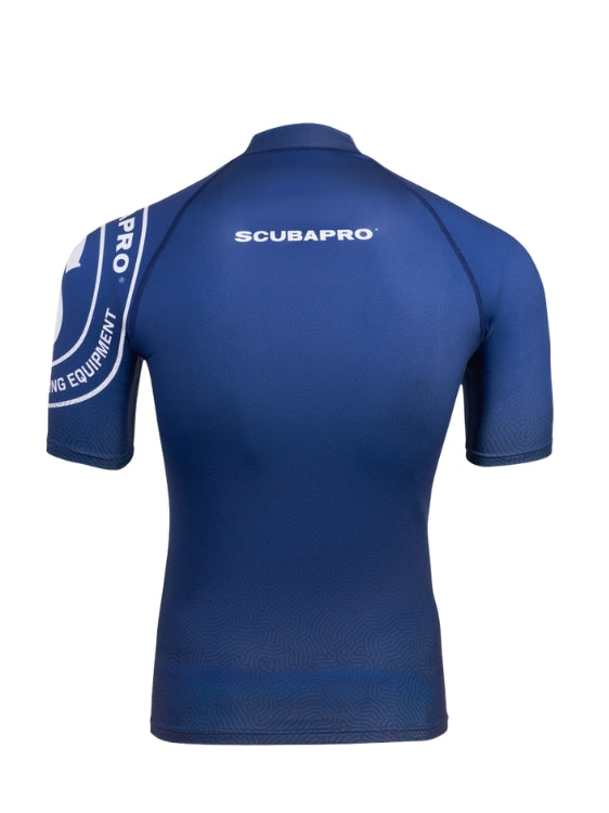 Scubapro T-Flex Short Sleeve Rash Guard Back