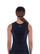 Sharkskin Chillproof Ladies Vest Black Blue