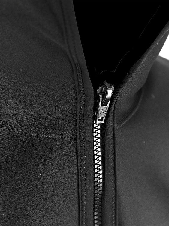 Sharkskin Chillproof Everywear Jacket with Hood Mens Detail Zip