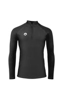 Sharkskin Performance Wear Long Sleeve Mens Black