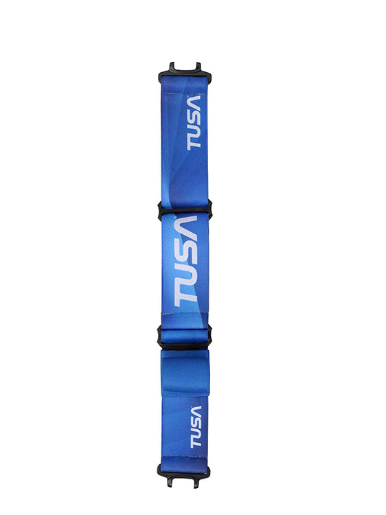 TUSA Comfort Mask Strap (Fabric) Blue