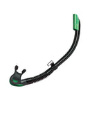 TUSA Platina II Hyperdry Snorkel Black Electric Green EG