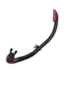 TUSA Platina II Hyperdry Snorkel Black Metallic Dark Red