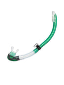 TUSA Platina II Hyperdry Snorkel Clear Energy Green