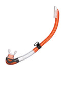 TUSA Platina II Hyperdry Snorkel Clear Electric Orange