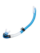 TUSA Platina II Hyperdry Snorkel Clear Fishtail Blue