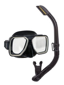 TUSA Sport Liberator Elite Adult Combo Snorkel Set Black