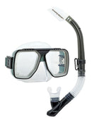 TUSA Sport Liberator Elite Adult Combo Snorkel Set Clear Smoke