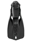TUSA Travel Right Fins Black Fin