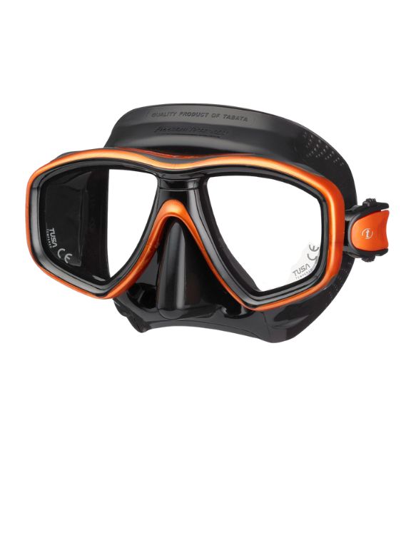 Tusa Freedom Ceos Mask Clear Energy Orange