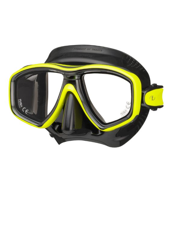 Tusa Freedom Ceos Mask Black Fluoro Yellow