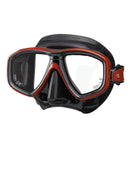 Tusa Freedom Ceos Mask Black Metallic Red