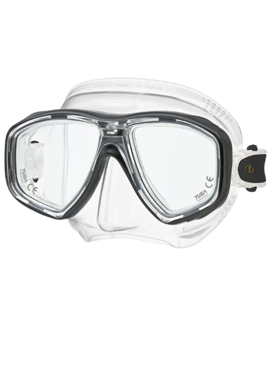 Tusa Freedom Ceos Mask Clear Black