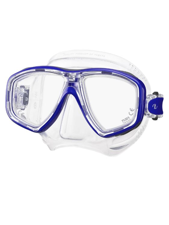 Tusa Freedom Ceos Mask Clear Cobalt Blue