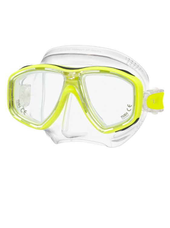 Tusa Freedom Ceos Mask Clear Fluoro Yellow