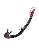 Tusa Hyperdry Elite II Dry Snorkel Black Metallic Dark Red MDR