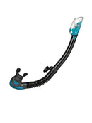 Tusa Hyperdry Elite II Dry Snorkel Black Ocean Green OG
