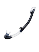 Tusa Hyperdry Elite II Dry Snorkel Clear Black BK