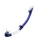 Tusa Hyperdry Elite II Dry Snorkel Clear Cobalt Blue CBL