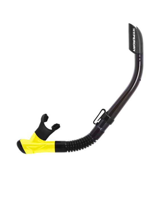 Tusa Hyperdry Snorkel Black Fluoro Yellow