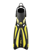 Tusa Solla Fins Open Heel Fluorescent Yellow