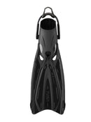 Tusa Solla Fins Open Heel Black