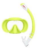 Verve Bambino Kids Snorkel Set Reef Flash Yellow