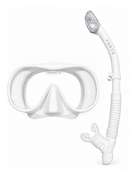 Verve Marino Adult Snorkel Set Moor White
