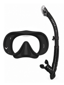 Verve Marino Adult Snorkel Set Snapper Black
